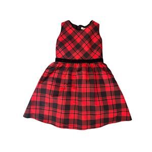 New Cat & Jack Plaid Holiday Dress. Size 14 XL Girls.